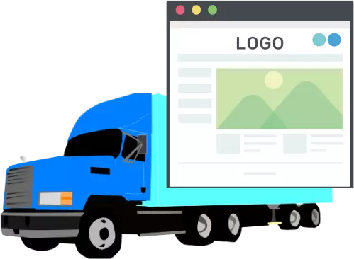 Webサイト運送トラック